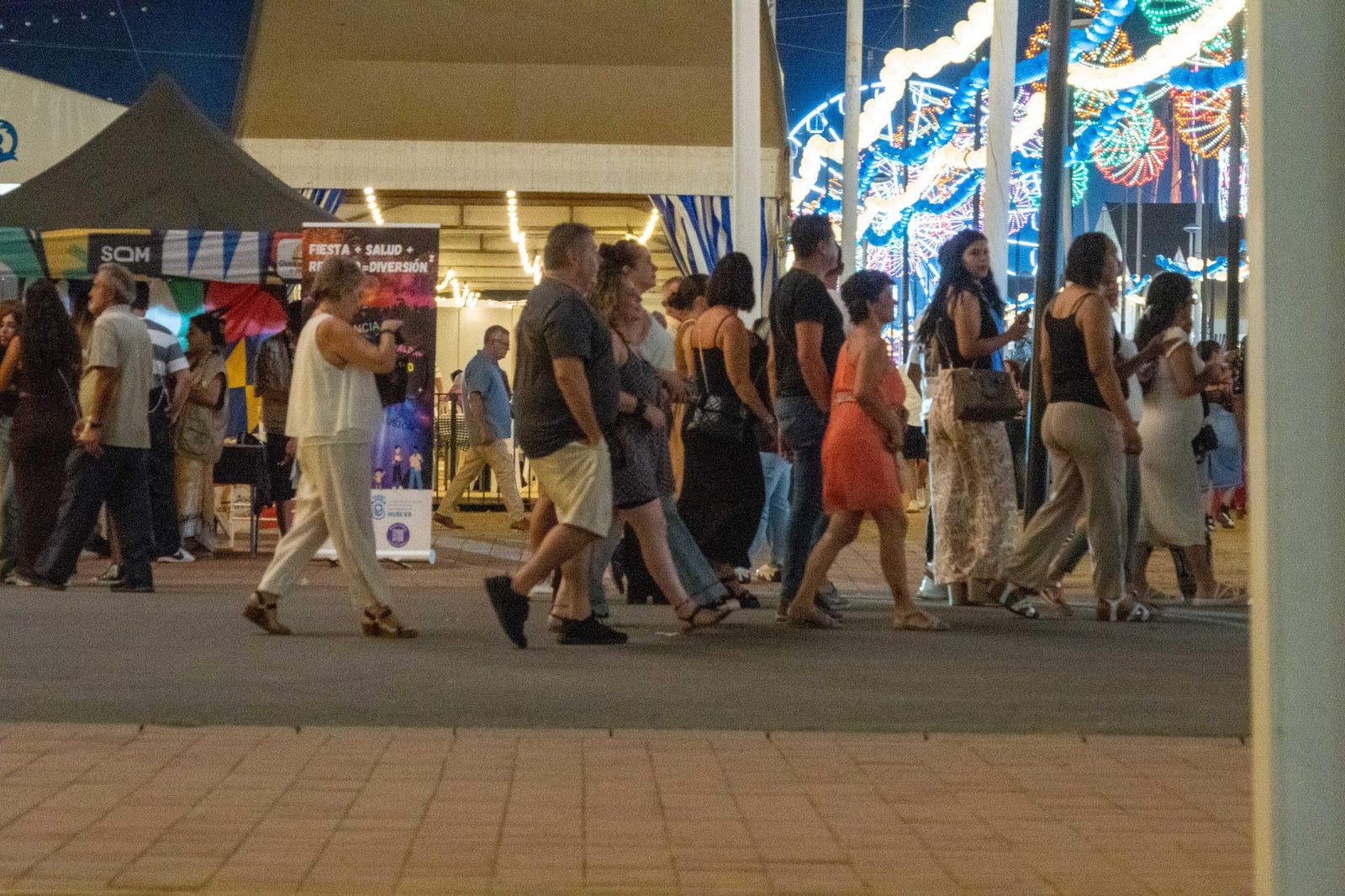 Colombinas 2025: Imágenes del ambiente el sábado 2 de agosto en las Fiestas Colombinas