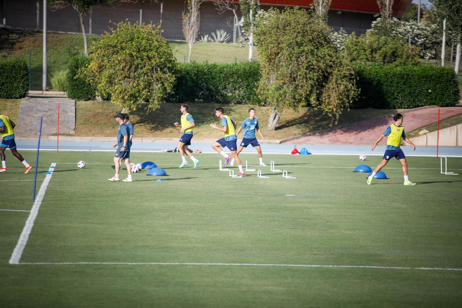 Primer entrenamiento pretemporada del Almería, en imágenes