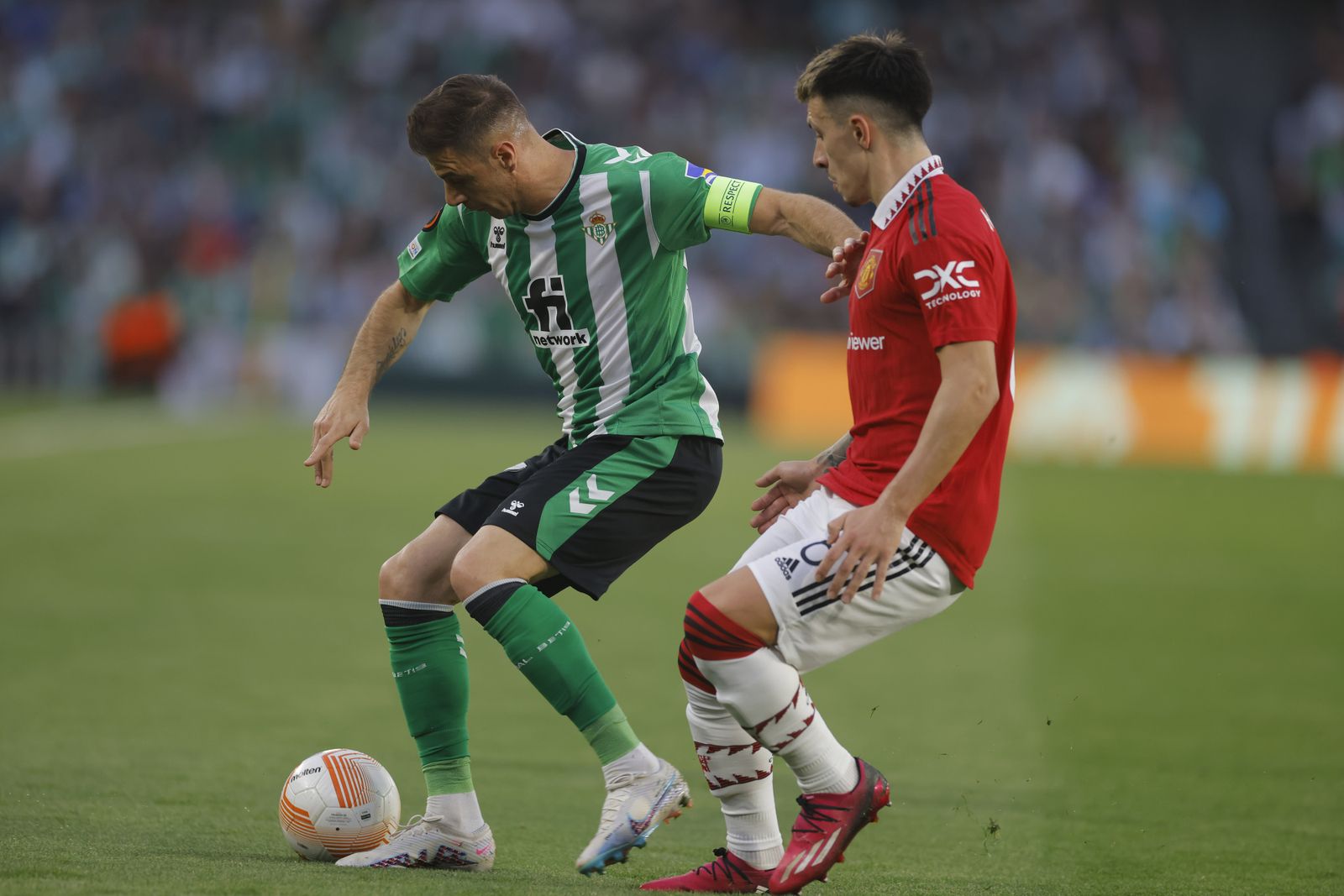 Las imágenes del Betis-Manchester