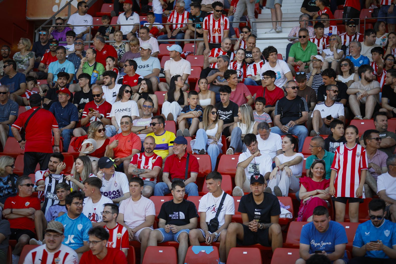 Imágenes del partido entre el Almería B y el Real Jaén