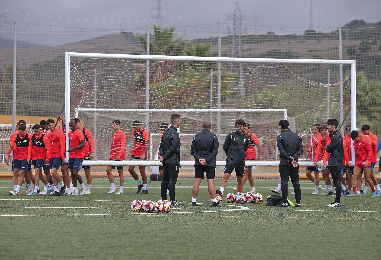 Fotos del entrenamiento del Algeciras CF en La Menacha