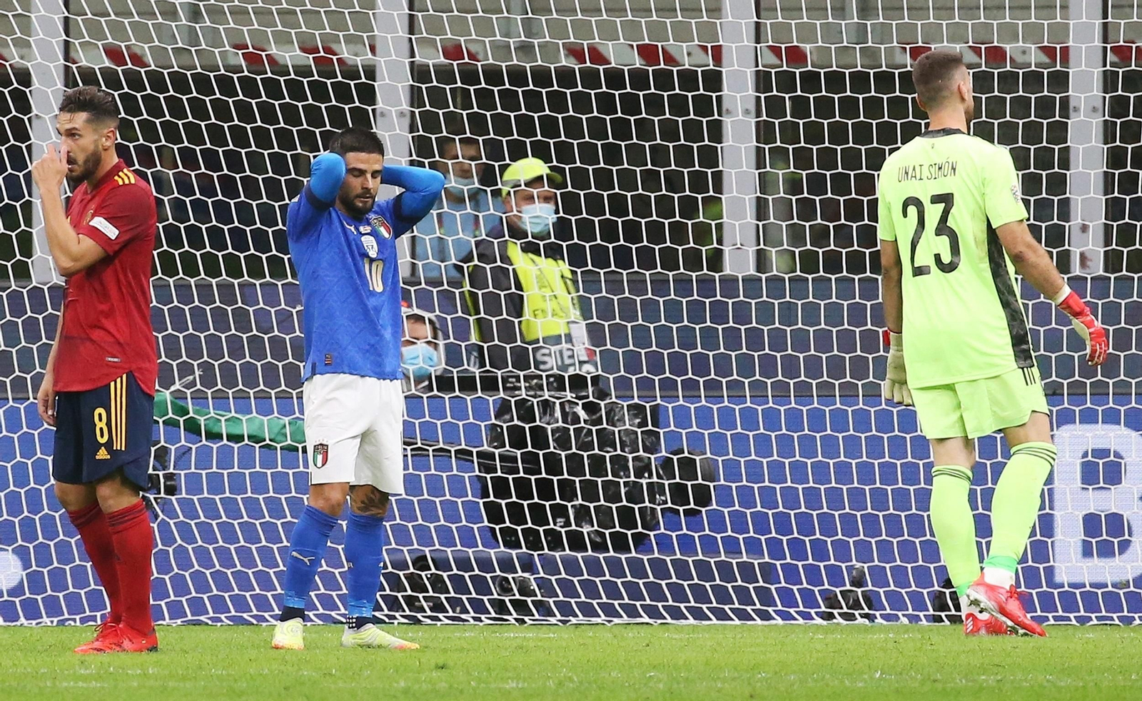 El Italia-España de la Liga de Naciones, en imágenes