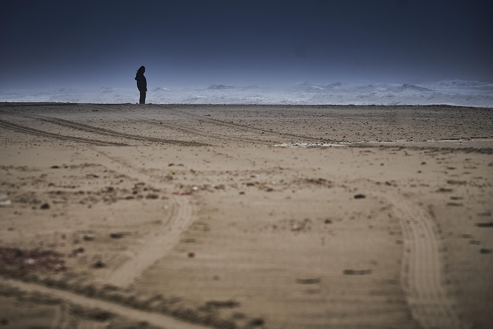 Efectos del temporal en Cádiz