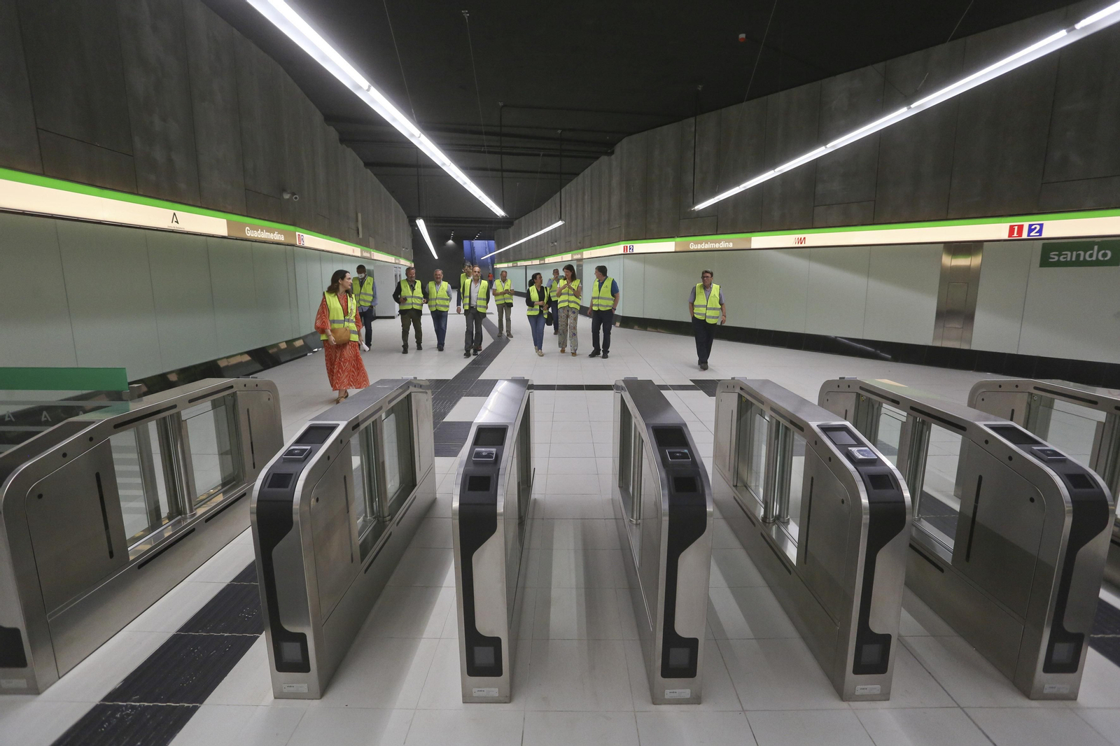 El Metro al Centro de Málaga: fotos de las estaciones Atarazanas y Guadalmedina El Metro al Centro de Málaga: fotos de las estaciones Atarazanas y Guadalmedina