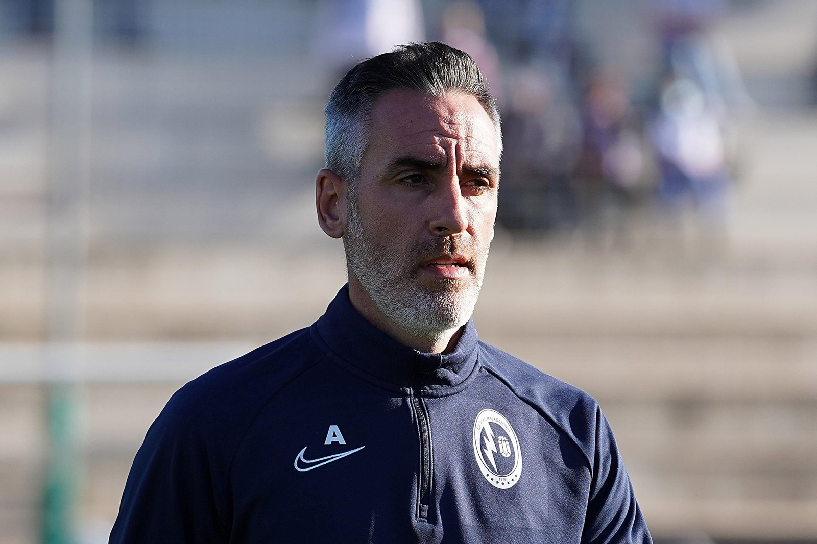 Abel Gómez, entrenador del Rayo Majadahonda Abel Gómez, entrenador del Rayo Majadahonda