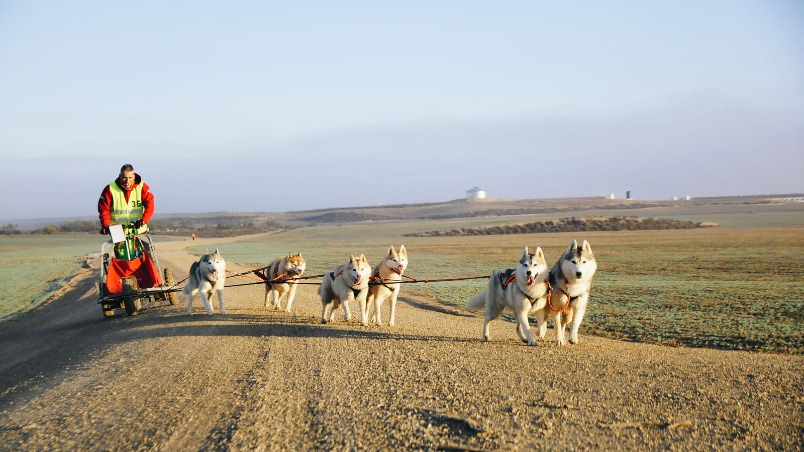 Un terreno más árido, en otra competición.