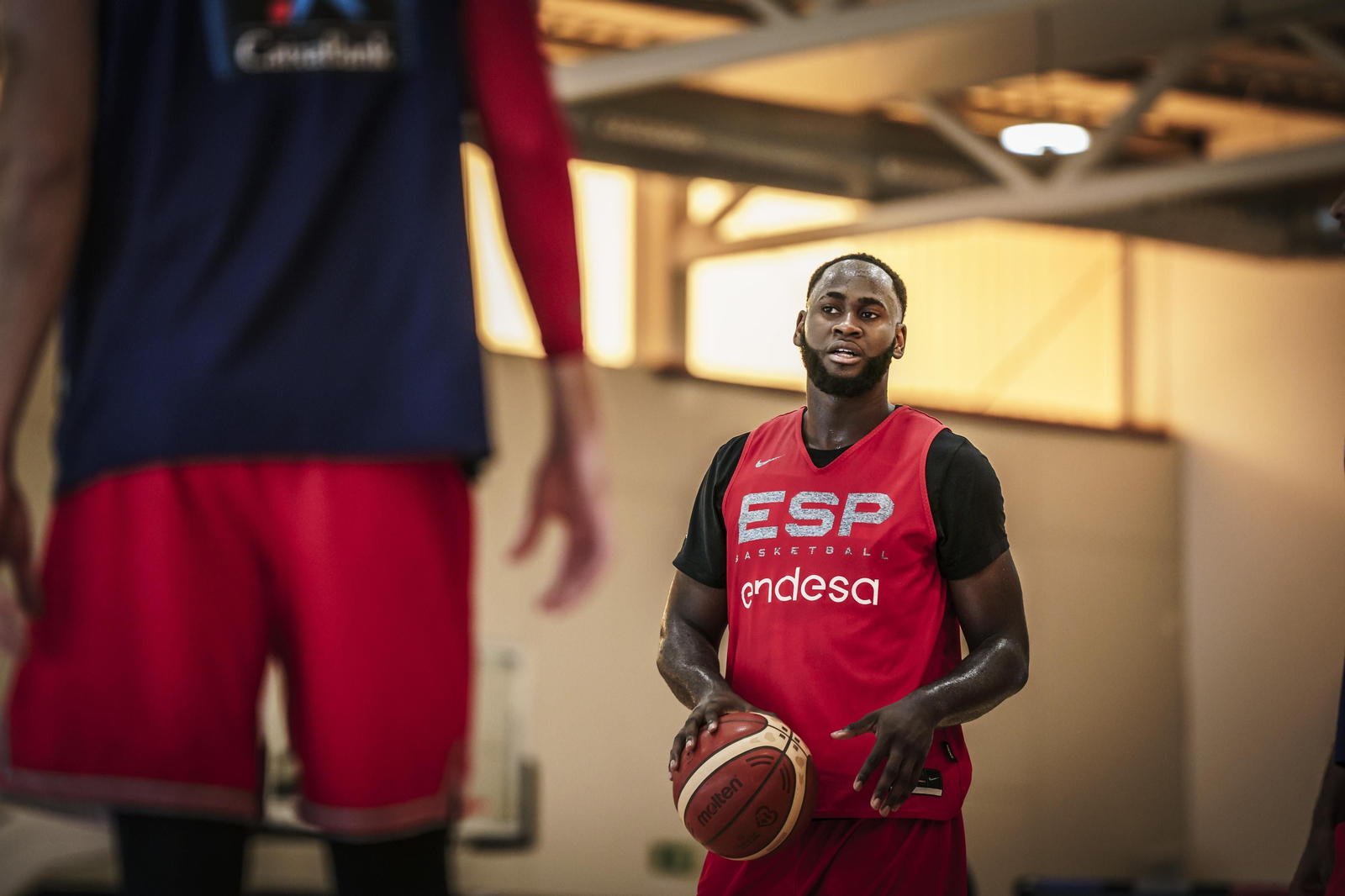 Sesión de la selección española en The Embassy