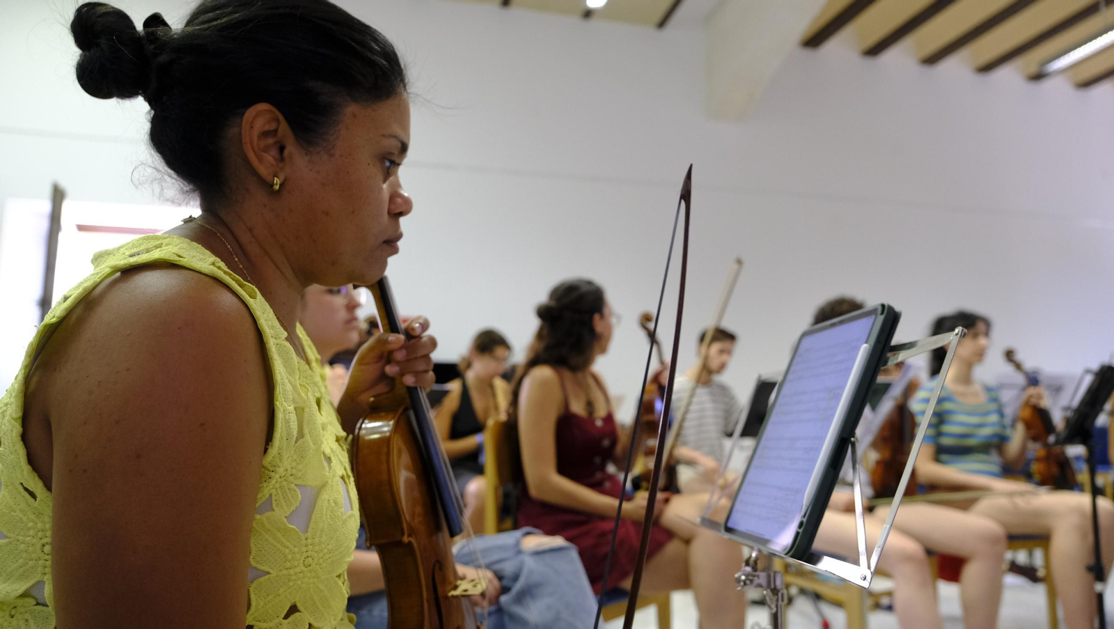 Las mejores imágenes de la academia musical de Vélez Blanco