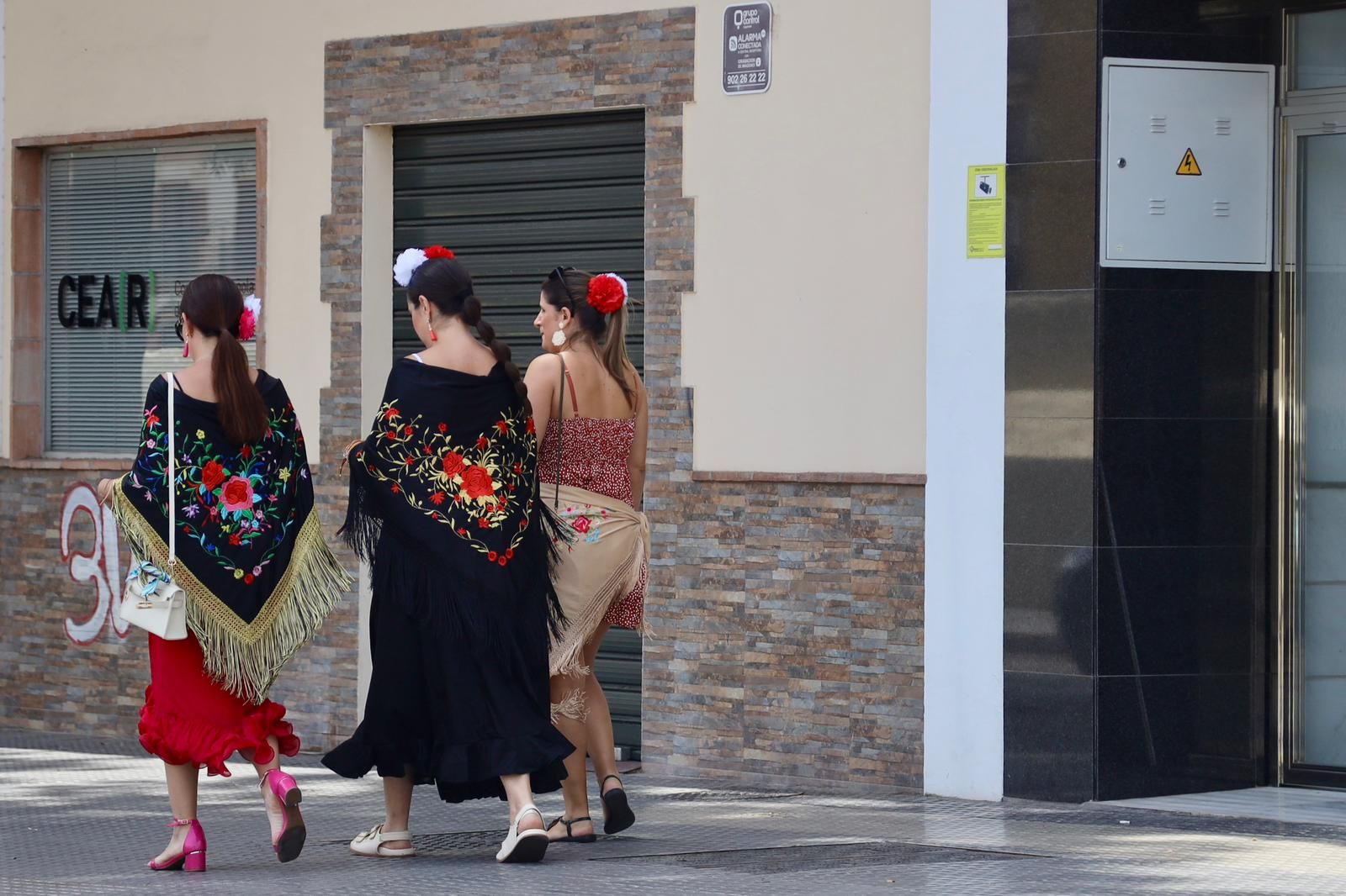 El primer día de Feria de Málaga en el Centro, en imágenes