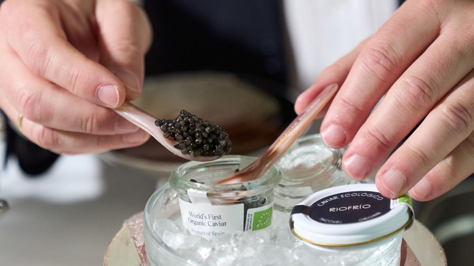 Una tarrina de Caviar Riofrío Essence