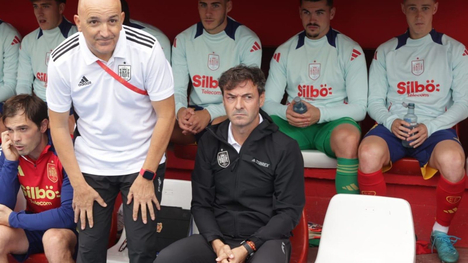 Roberto, debut y gol con España sub 21