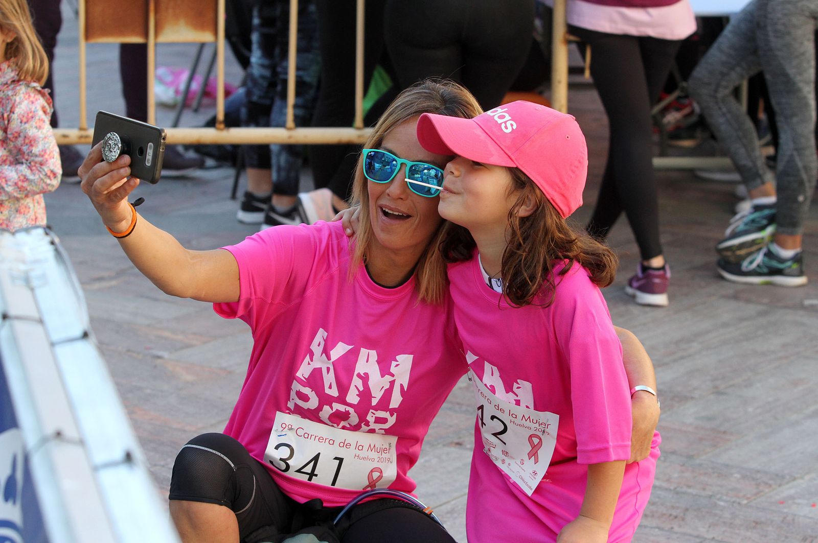 "Kms por Ellas", la carrera de La Mujer en imágenes