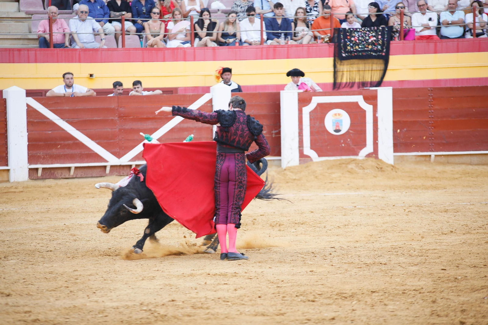 Imágenes de la corrida de toros en Roquetas de Mar
