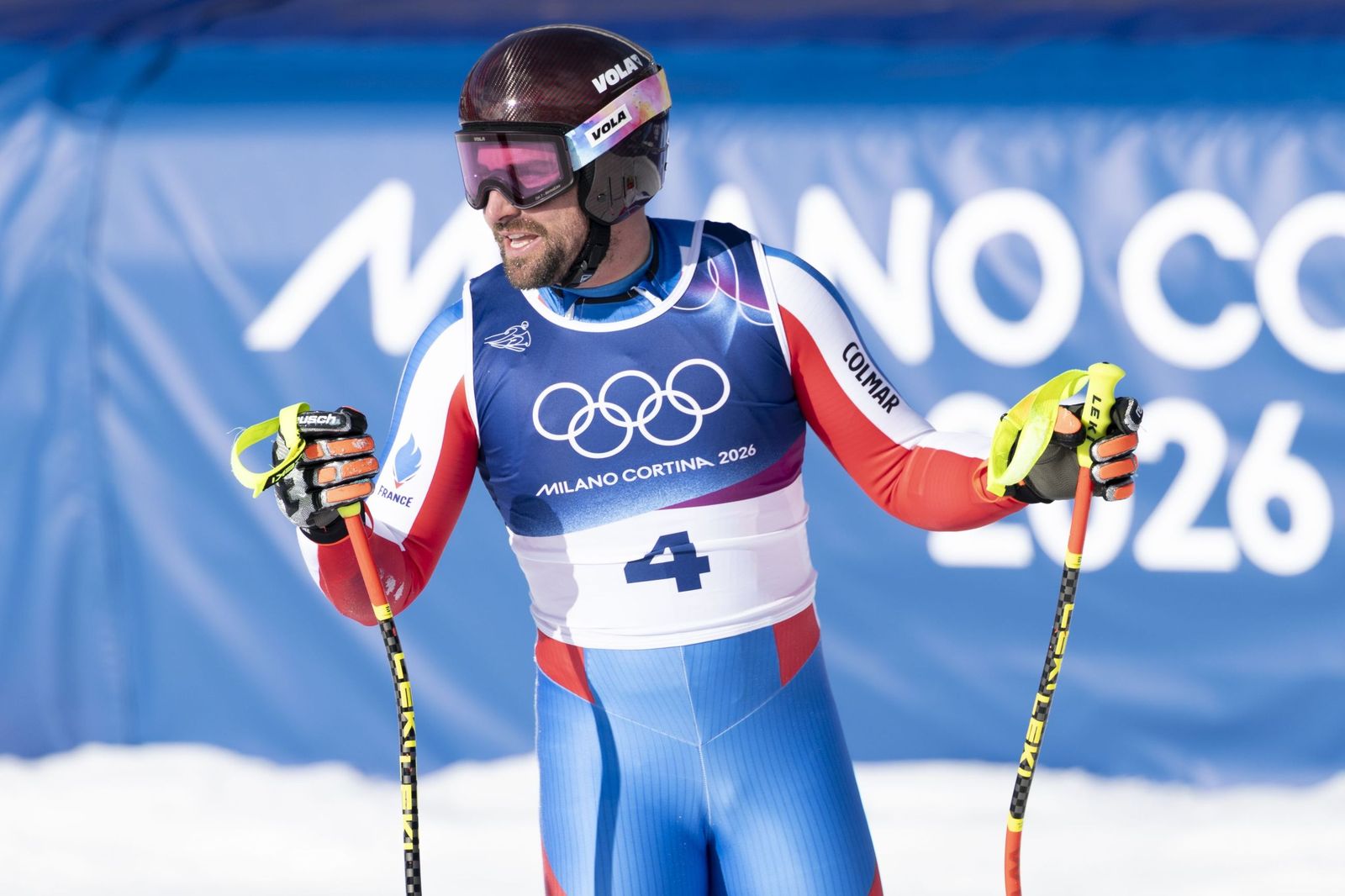 Las espectaculares fotos del descenso masculino en los Juegos Olímpicos de invierno
