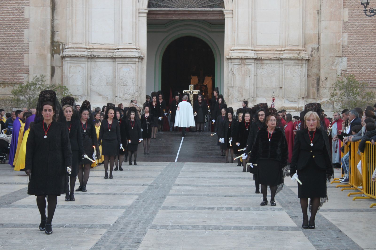 La procesión del Viernes Santo en Vélez-Rubio, en imágenes