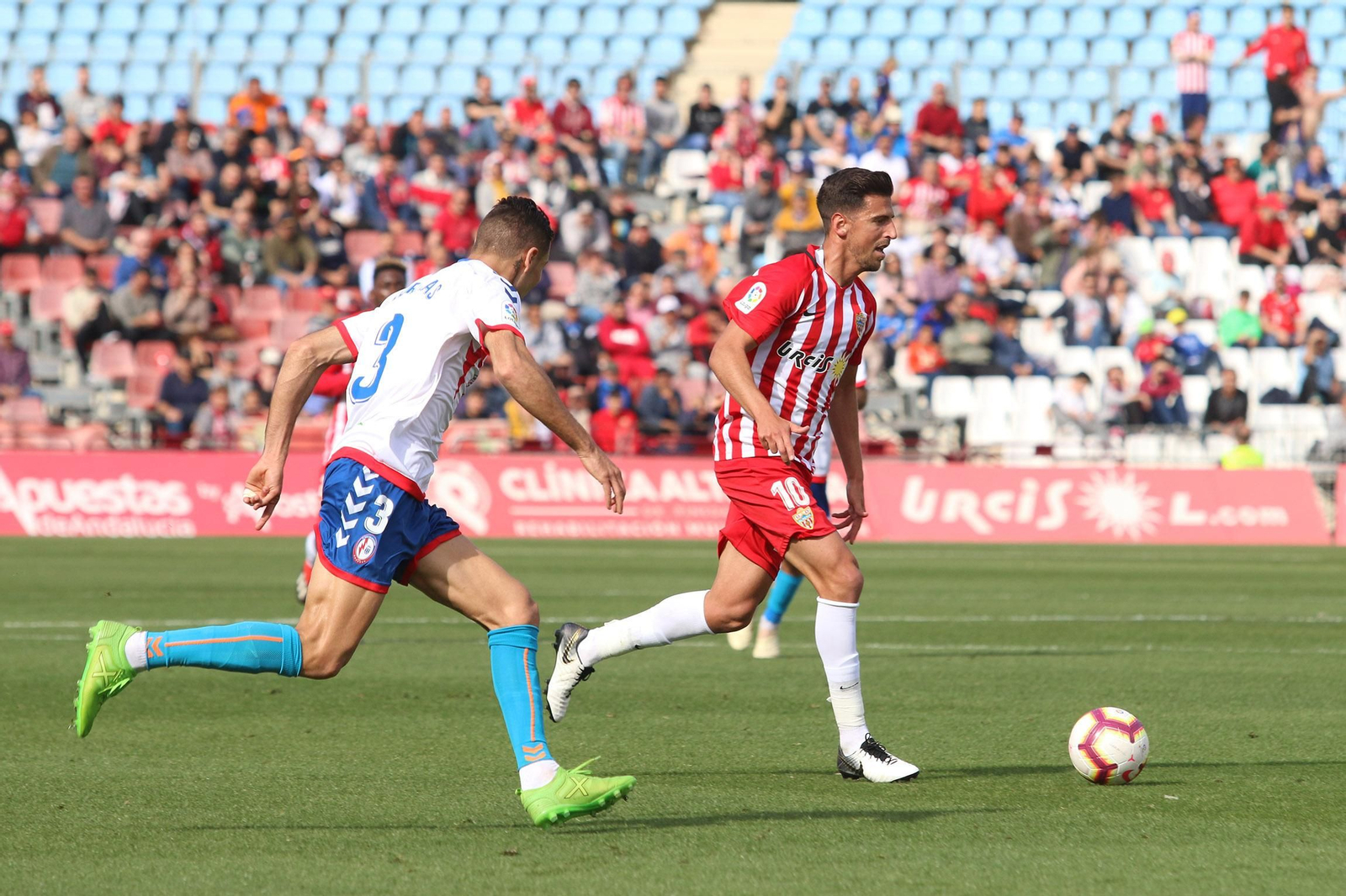 Las imágenes del Almería-Rayo Majadahonda