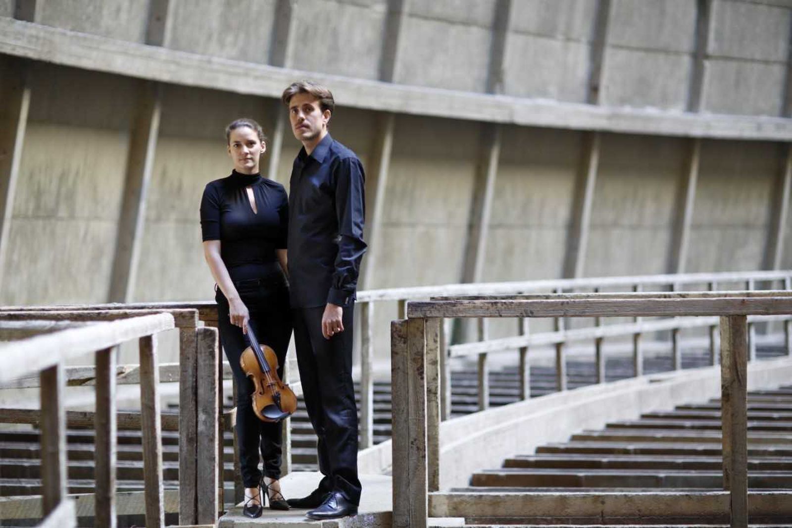 Jolente de Maeyer y Nikolaas Kende.