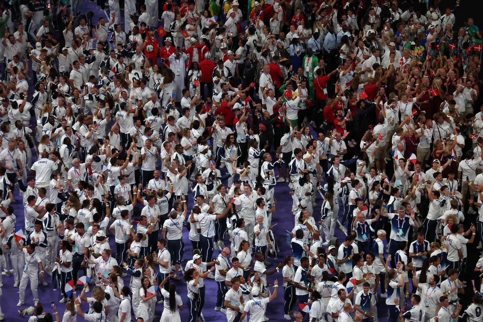 Las fotos de la ceremonia de clausura de los Juegos Olímpicos París 2024