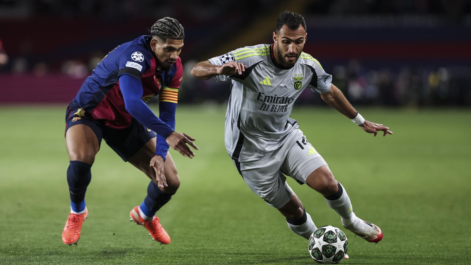 Las fotos del Barcelona-Benfica