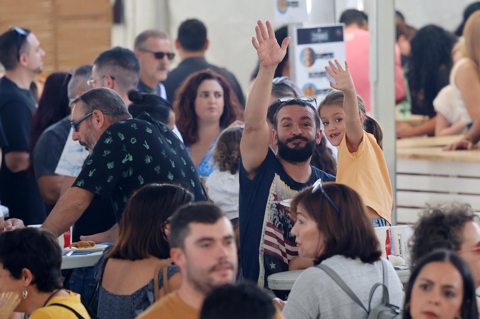 Imágenes de la Feria de la Tapa de Huelva en la mañana del domingo