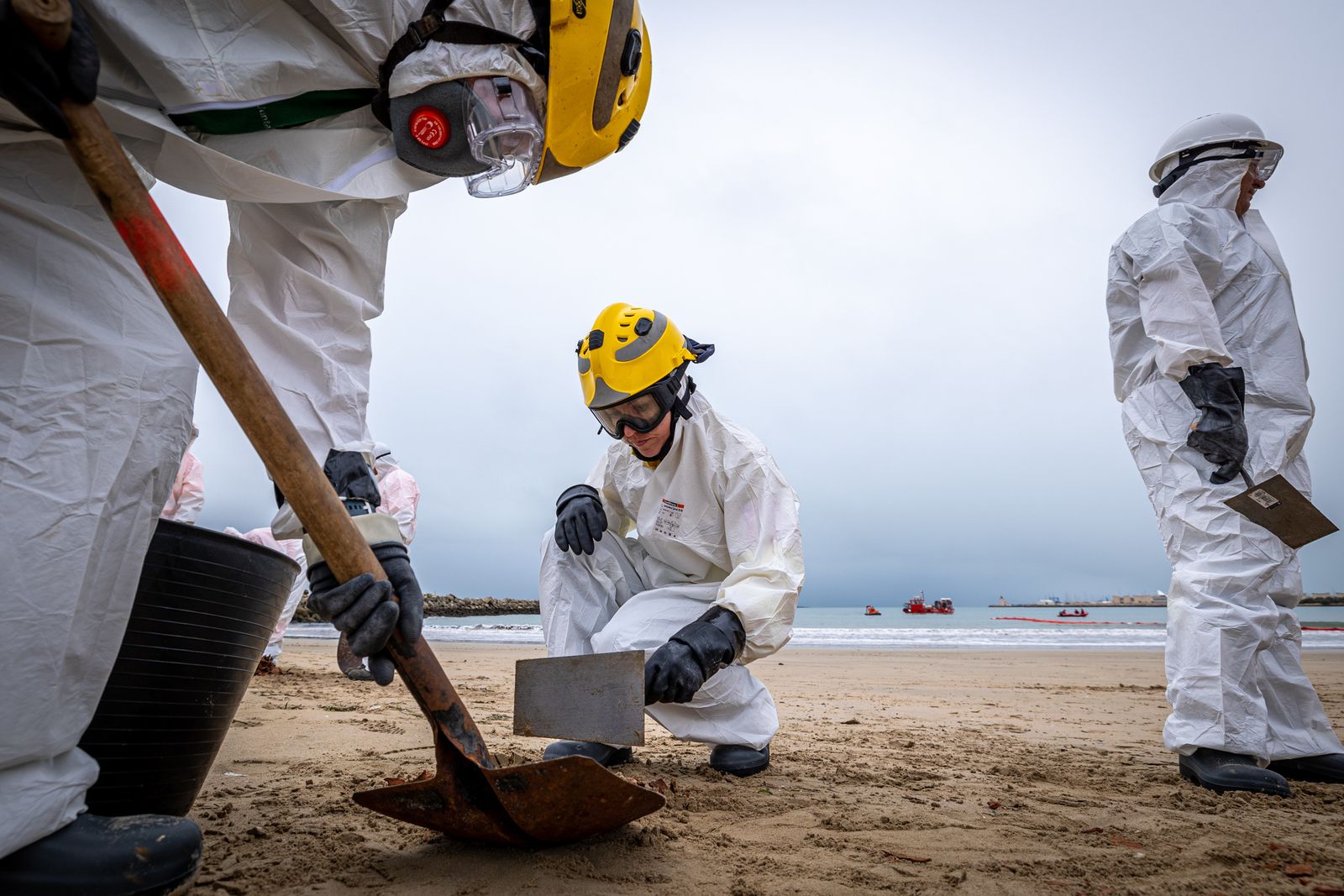 Imágenes del simulacro marítimo en en El Puerto