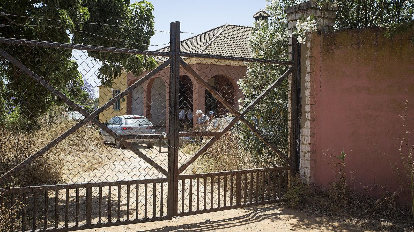 La vivienda donde fue hallado el cadáver de Silvia García.