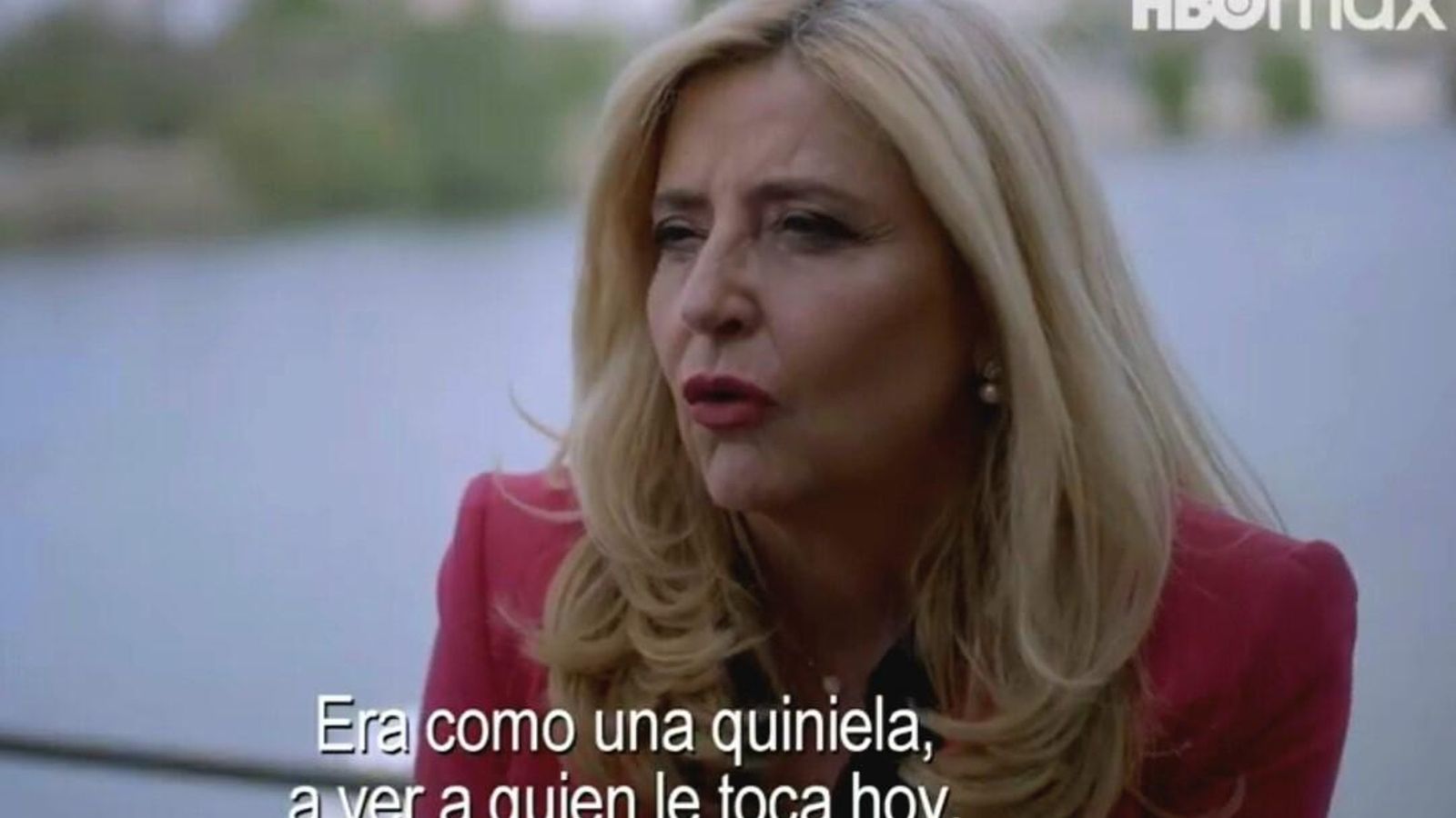 La periodista Inmaculada Casal en la docuserie de El caso Arny