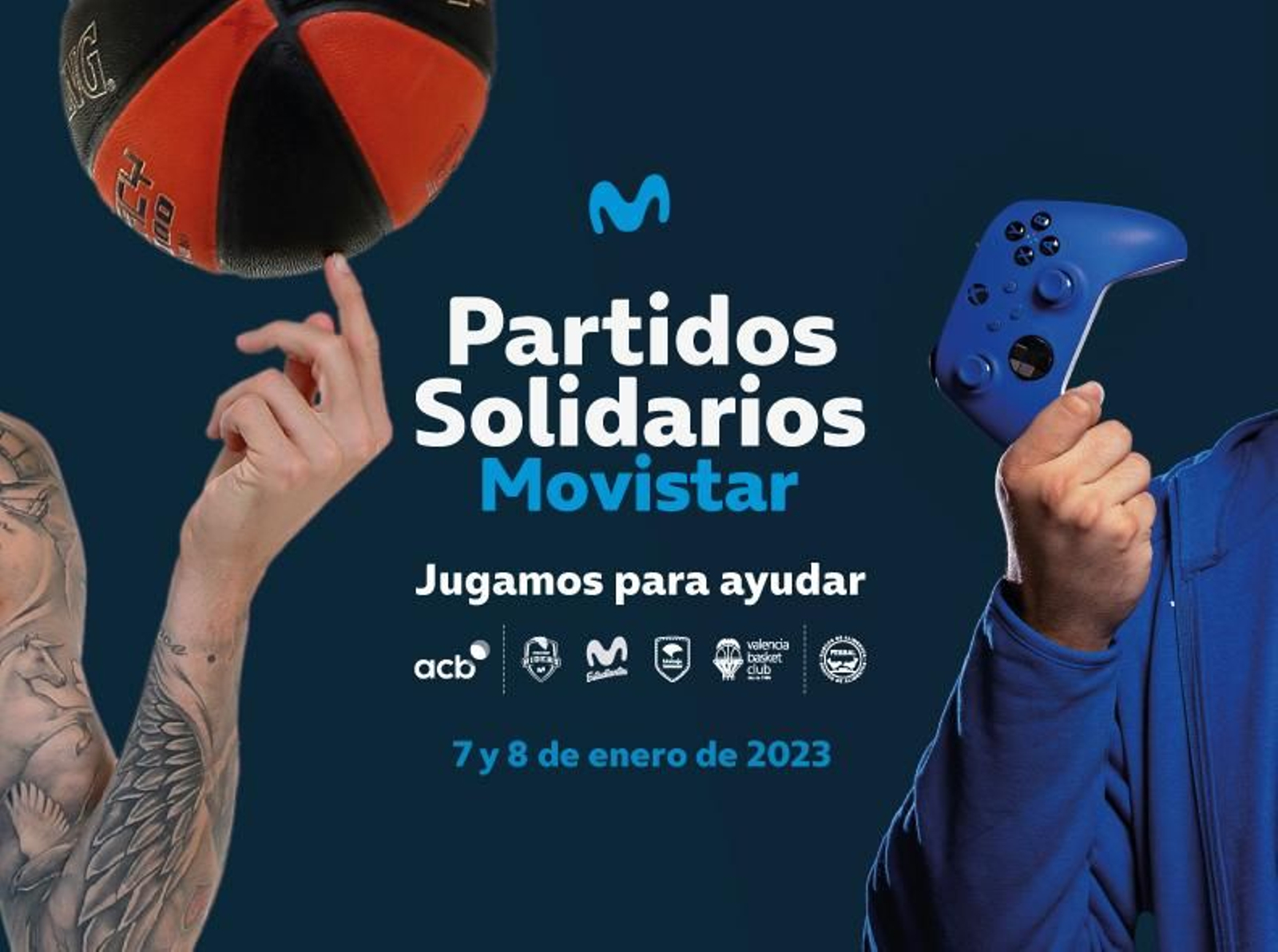 Anuncio de la nueva campaña de los ‘Partidos Solidarios Movistar’ .