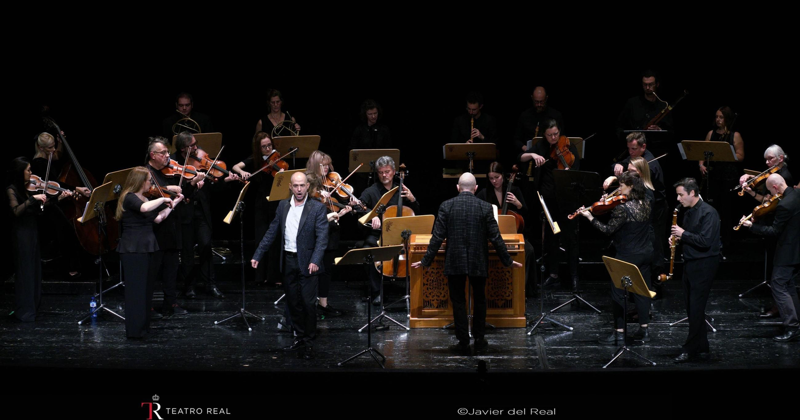 Franco Fagioli en un concierto en el Teatro Real en 2023.