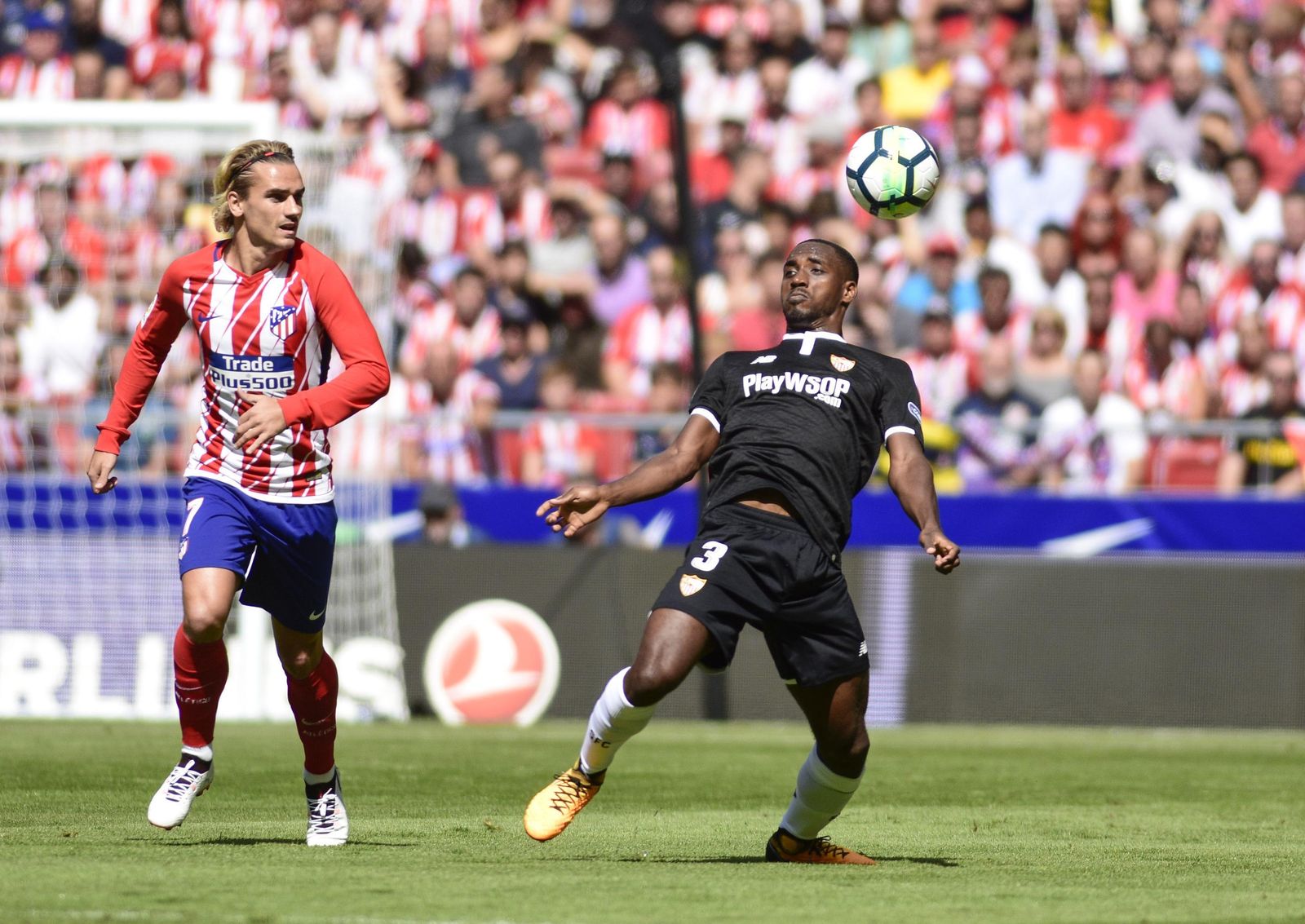 Imágenes del Atlético de Madrid- Sevilla FC