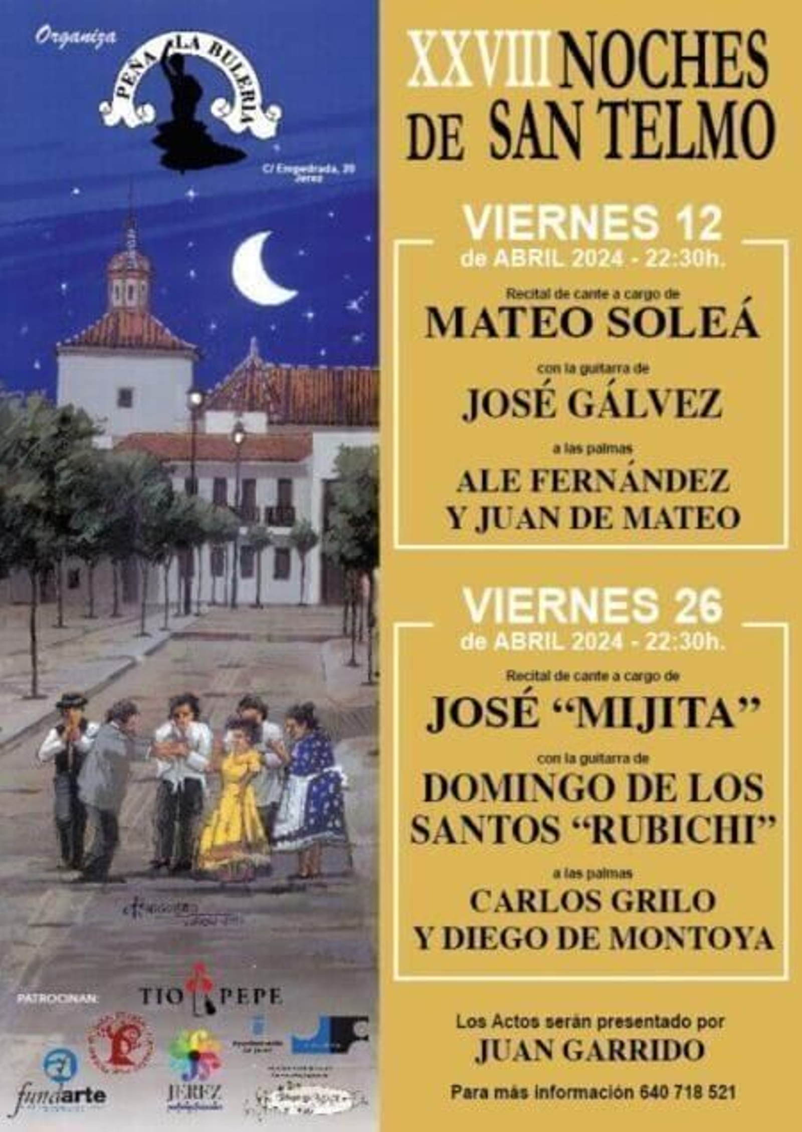 XXVIII Noches de San Telmo XXVIII Noches de San Telmo