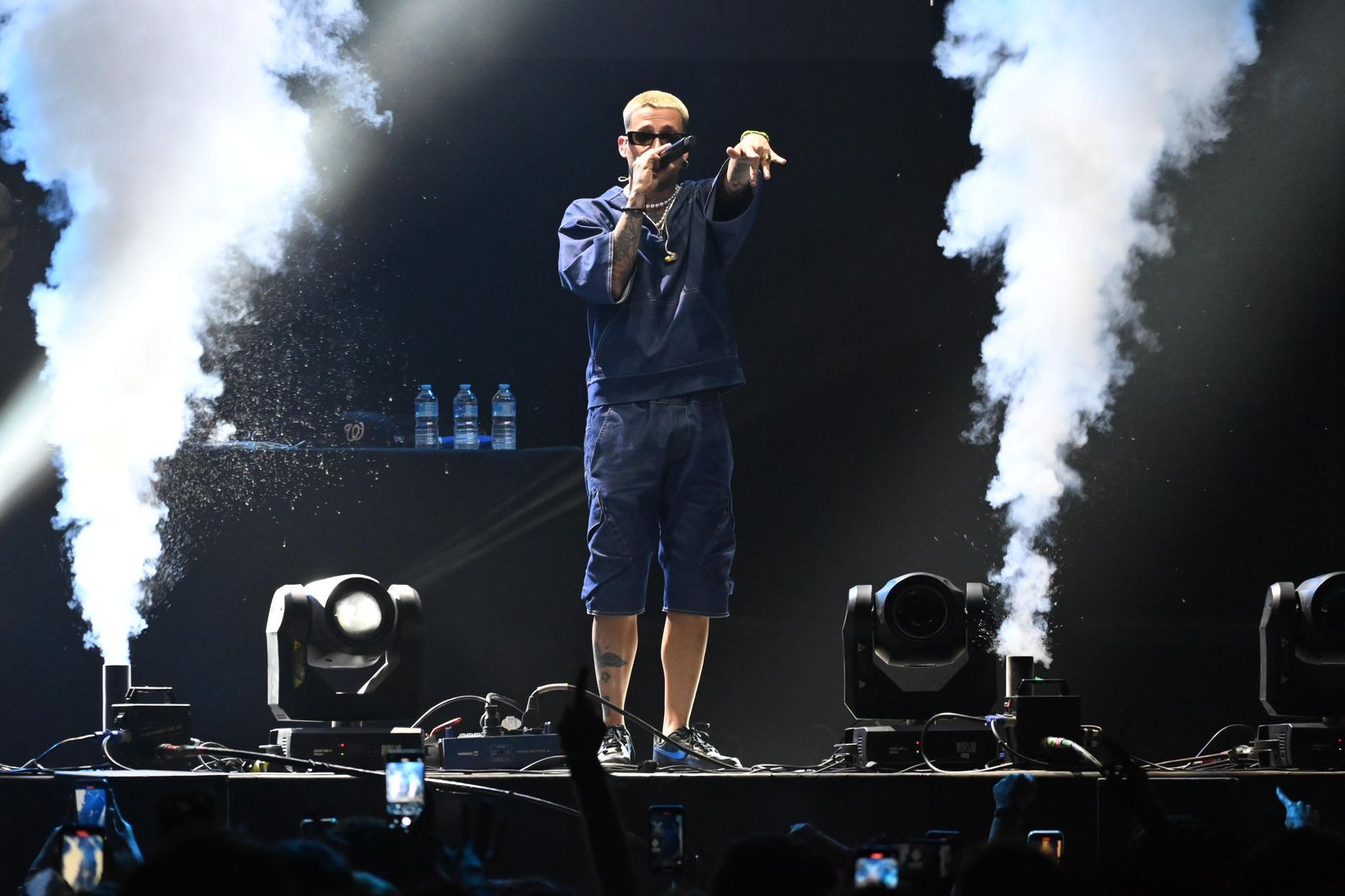 Las imágenes del concierto de Maikel Delacalle en las Fiestas Colombinas de Huelva