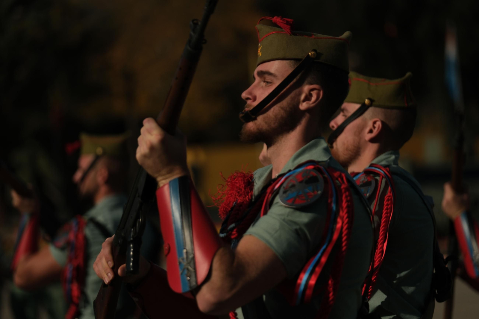 Celebración de la patrono de la Legión, en imágenes