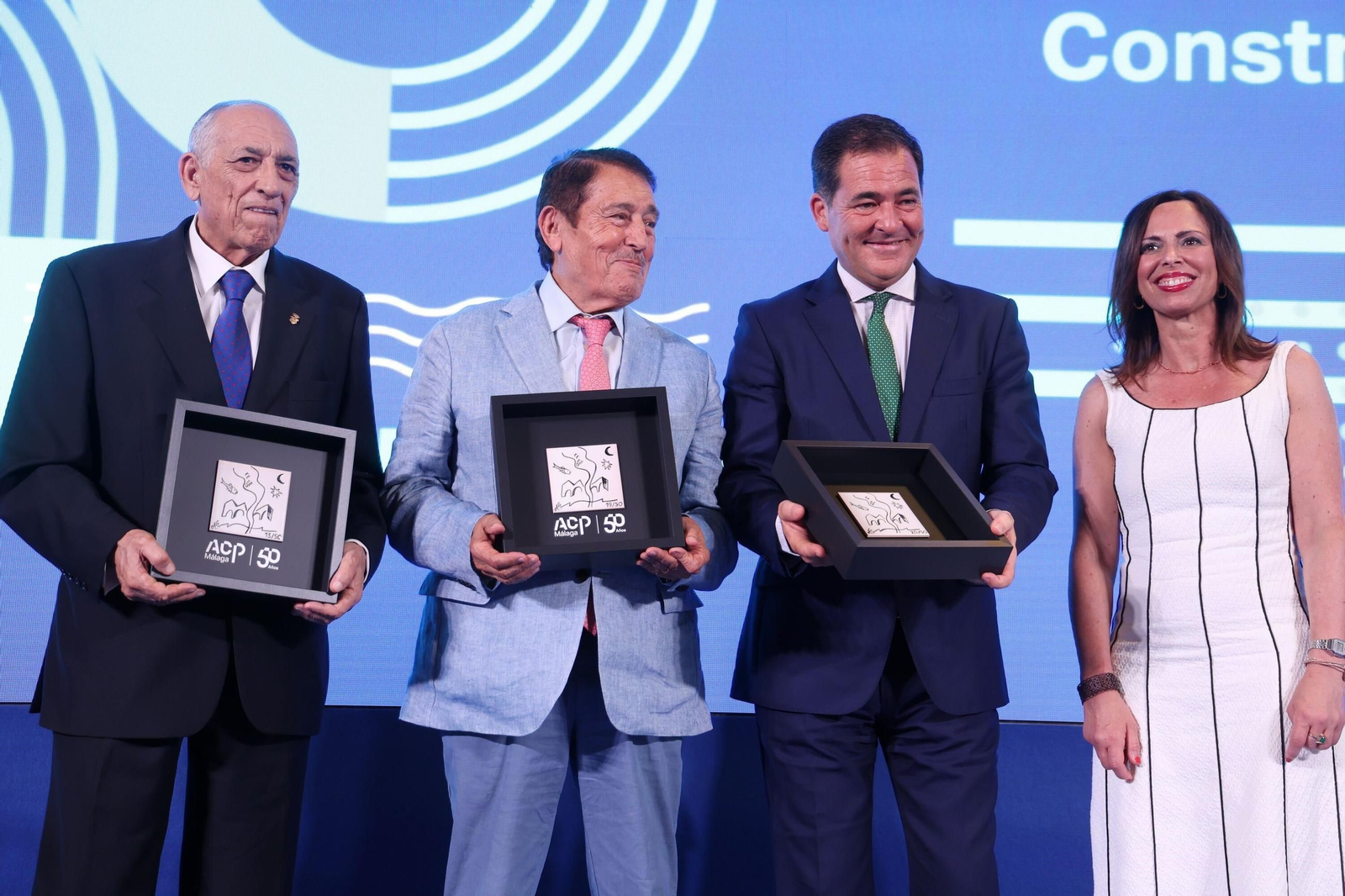 La gala de 50 aniversario de ACP Málaga, en fotos