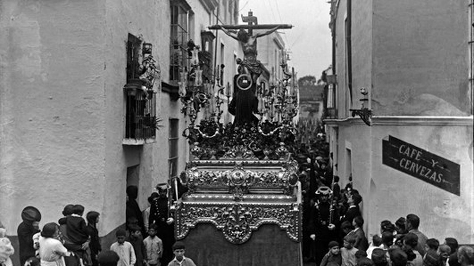 El Cristo de la Salud primitivo bajando por Gallinato