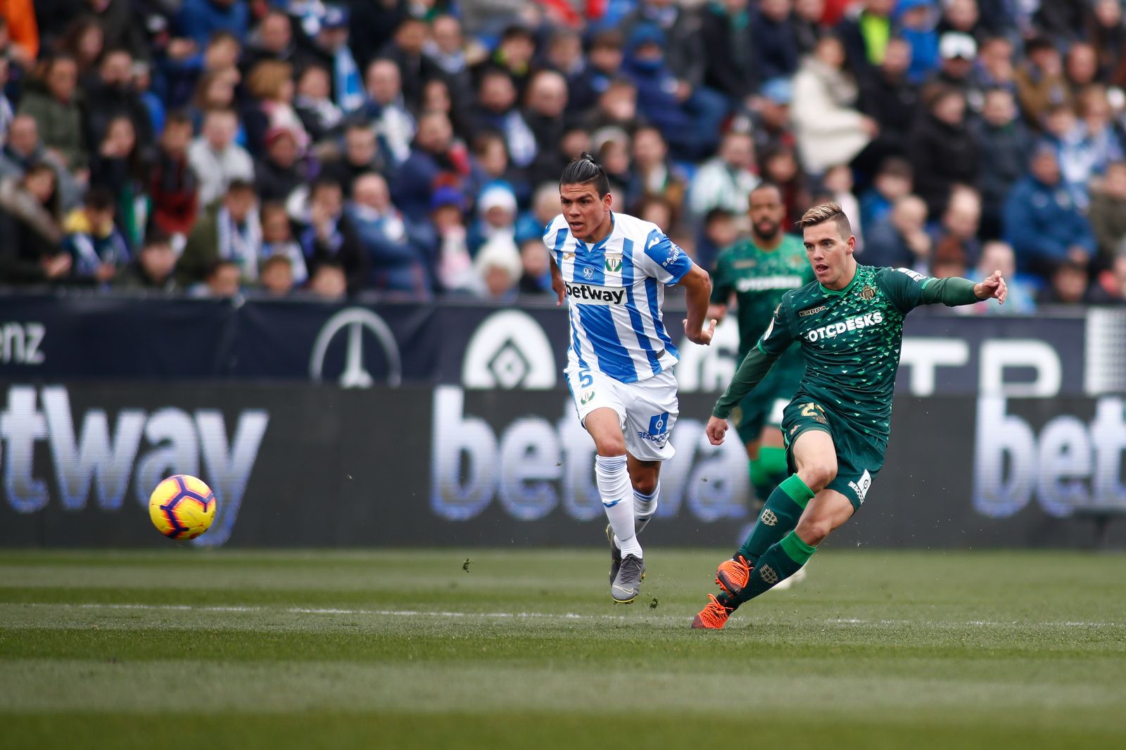 El Leganés-Betis en imágenes