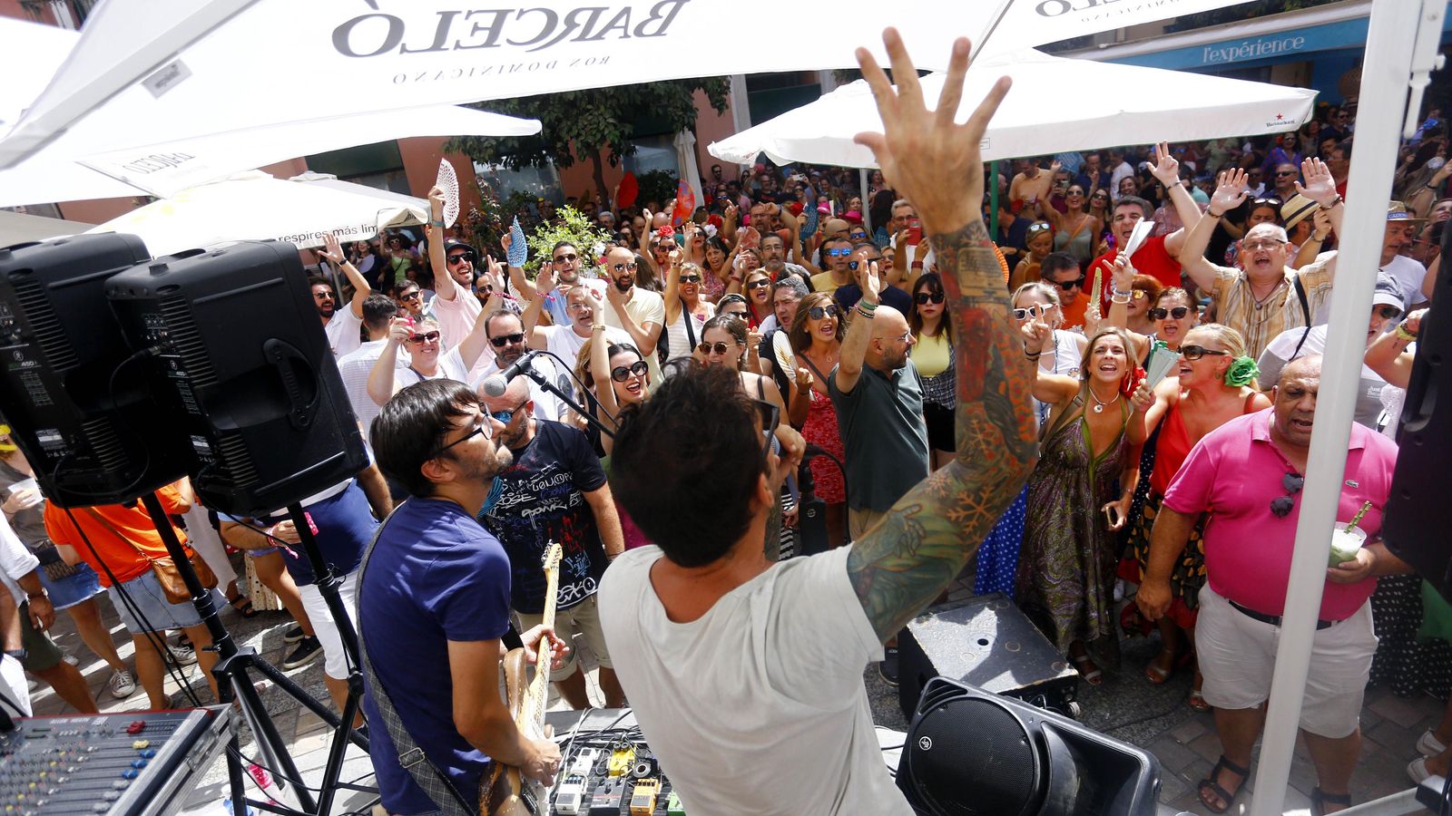 Mr Propper en la plaza del Obispo