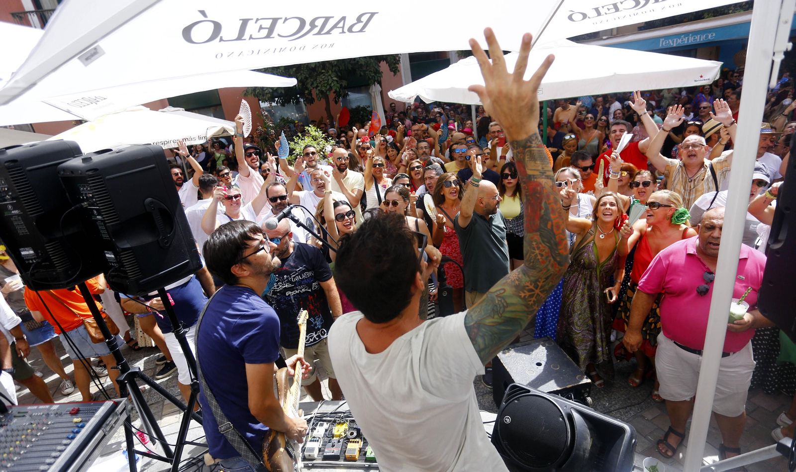 Mr Propper en la plaza del Obispo