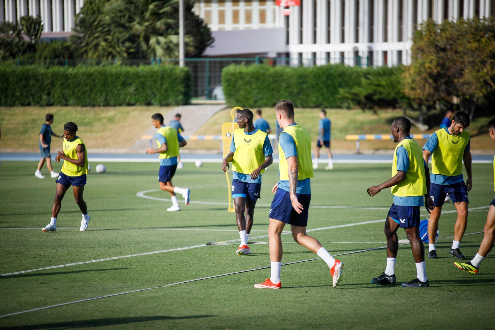 Primer entrenamiento pretemporada del Almería, en imágenes