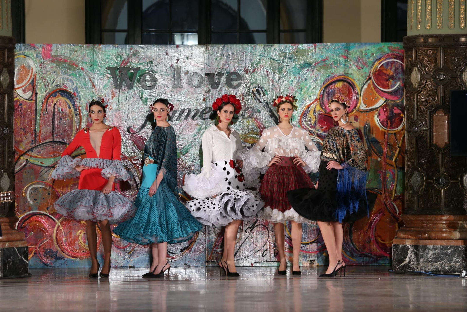 Desfile de Victoria García en Viva by We Love Flamenco, todas las fotos