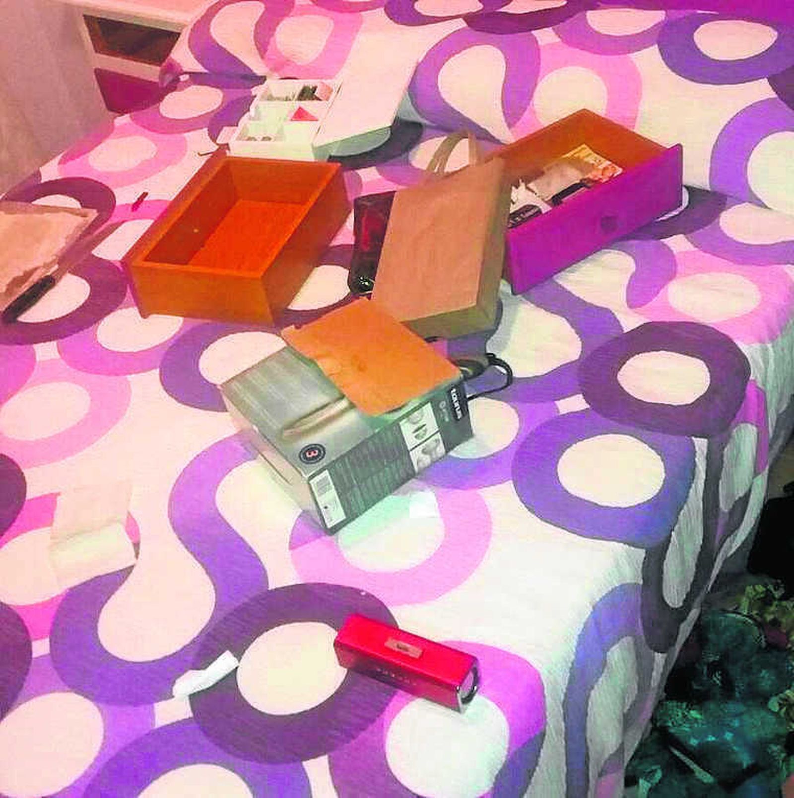 Estado en el que se encontró una vivienda tras un robo.