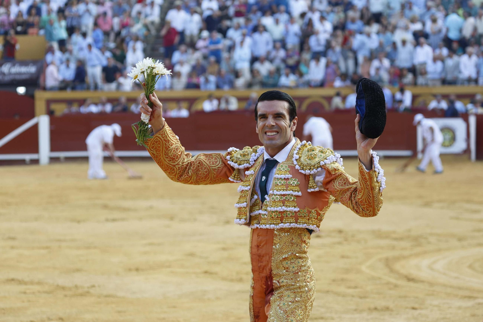 Fotos de la brava corridade La Palmosilla con Emilio de Justo, Borja Jiménez y David de Miranda