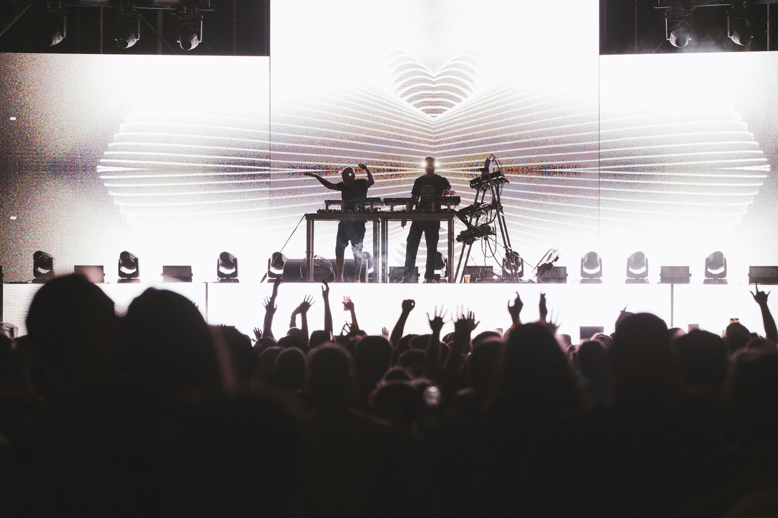 La actuación de Orbital en Dreambeach.