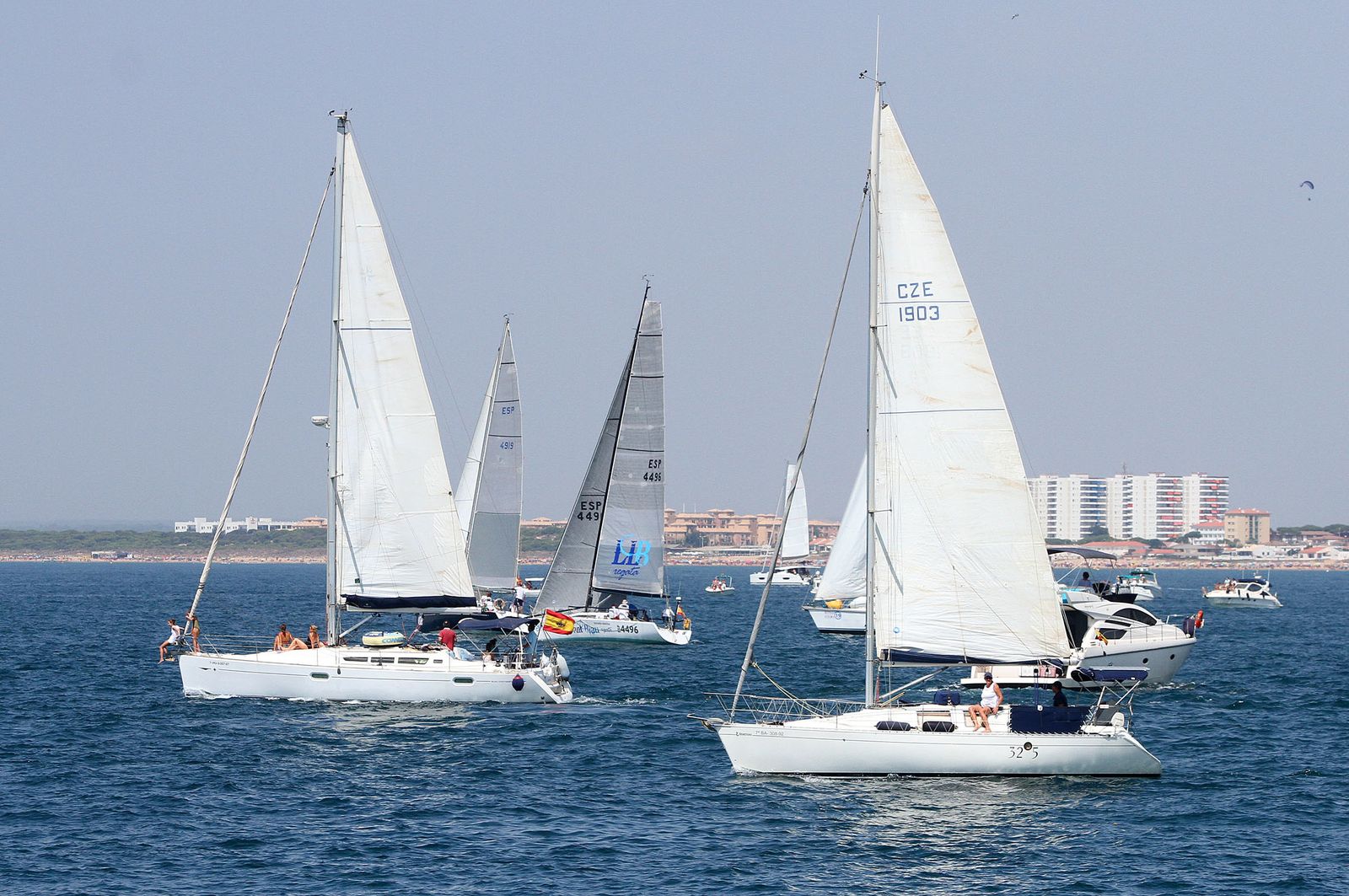 Imágenes de la Regata Huelva-La Gomera.