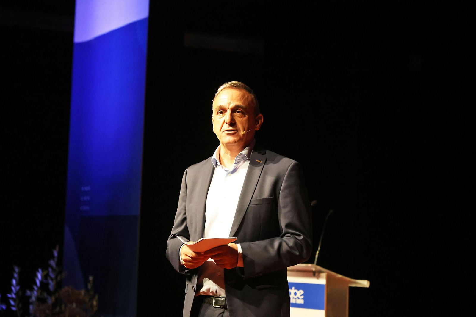 Imágenes de la presentación de la memoria anual de la Asociación de Industrias Químicas, Básicas y Energéticas de Huelva (Aiqbe)