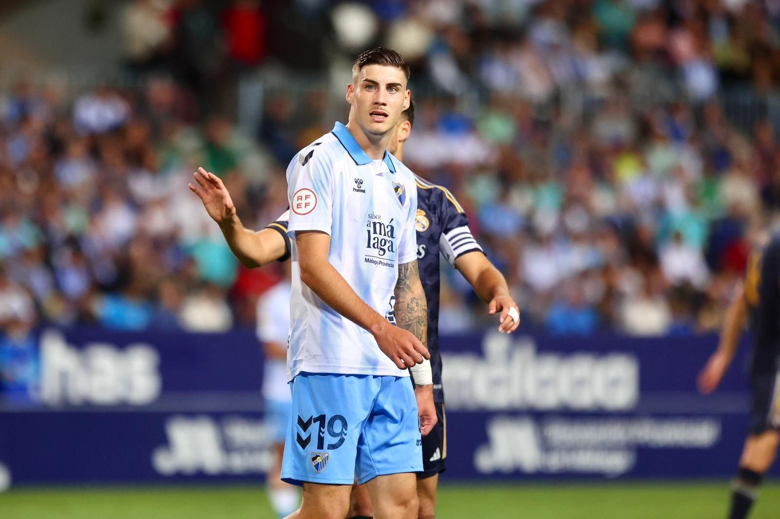 El Málaga CF - Real Madrid Castilla, en fotos