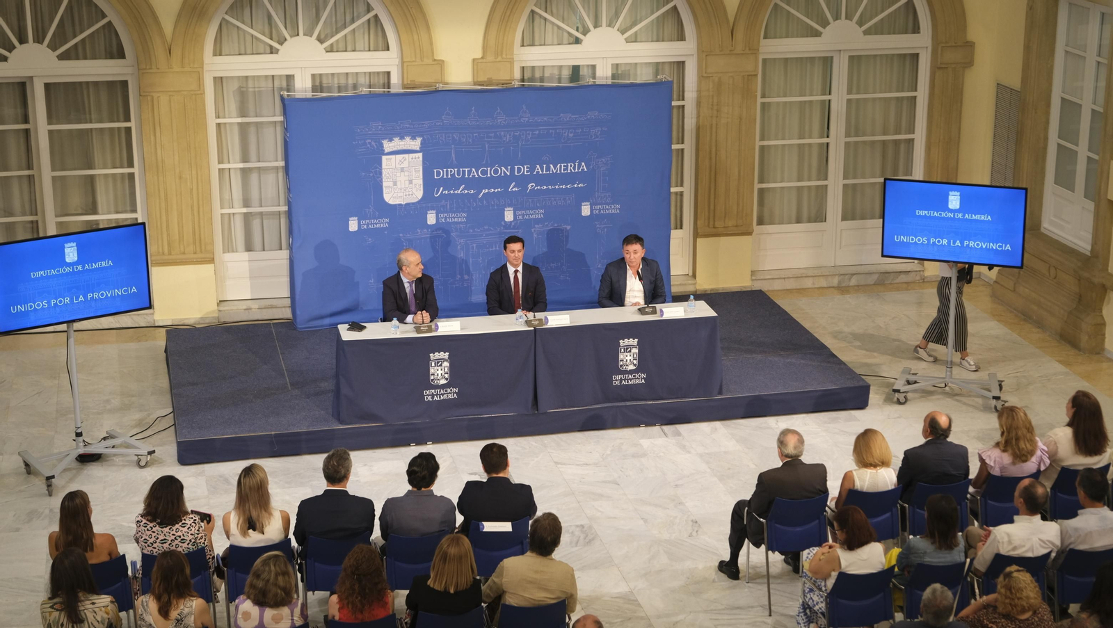 Recibimiento de la Diputación de Almería a los Directores de los centros UNED de España