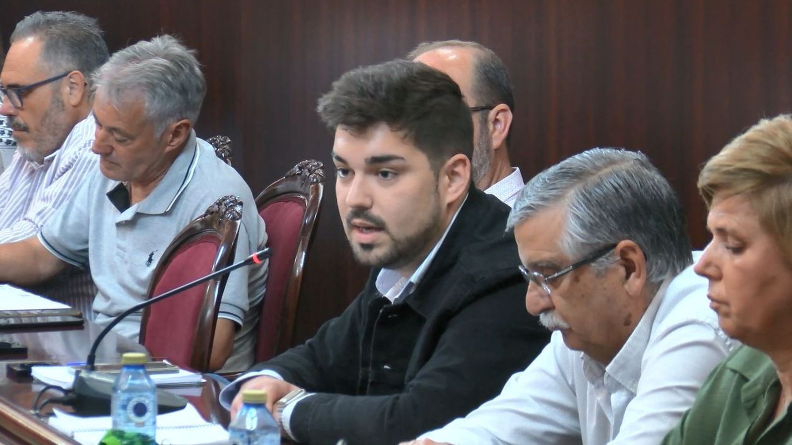 Alfredo Fernández en el pleno