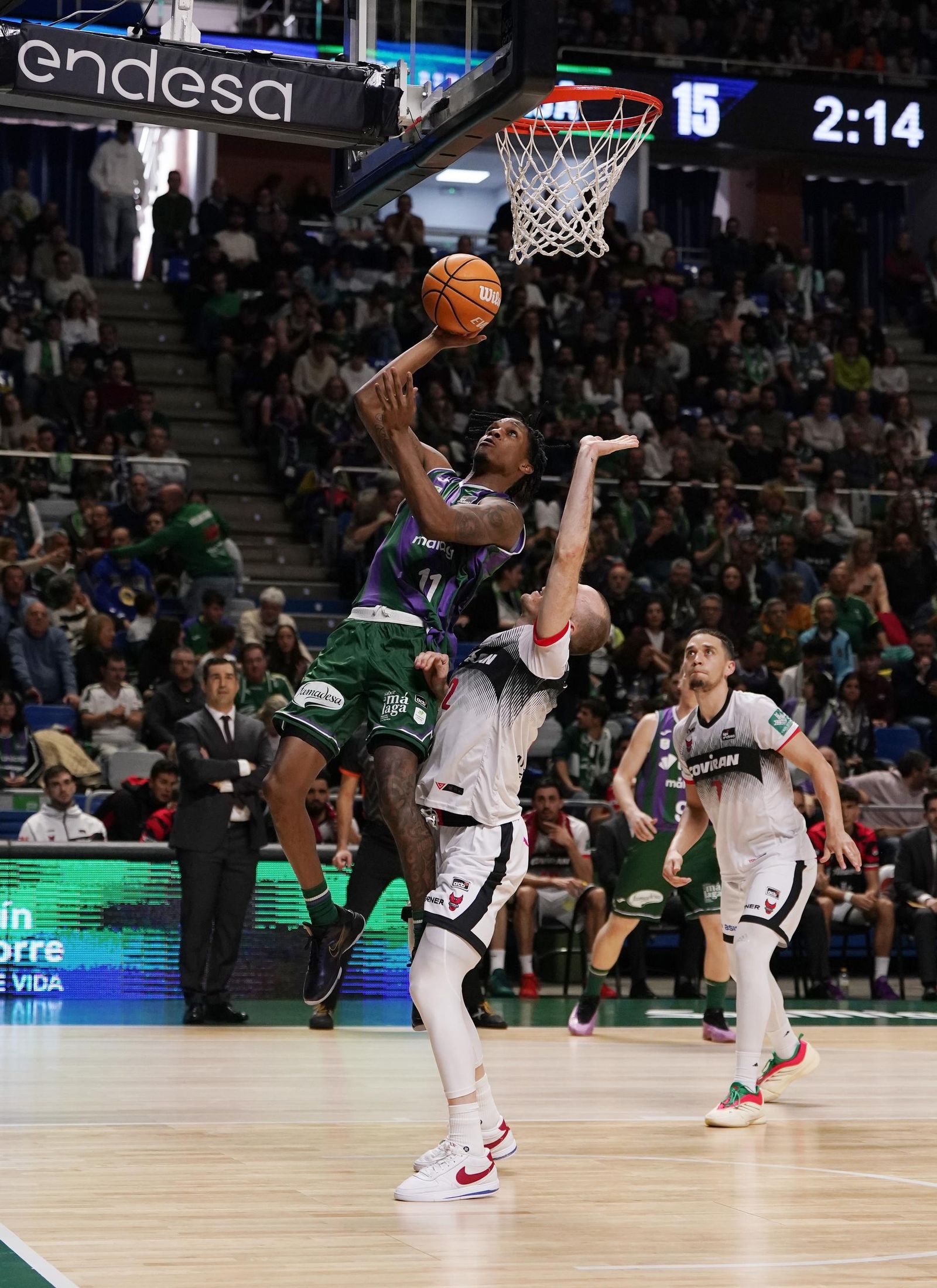 Las imágenes del Unicaja-Covirán Granada