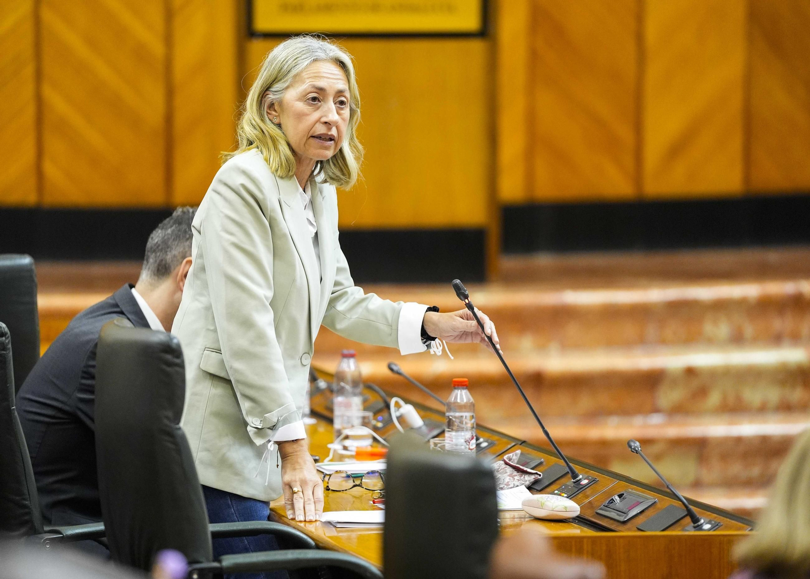 La consejera de Salud y Consumo de la Junta de Andalucía, Rocío Hernández.